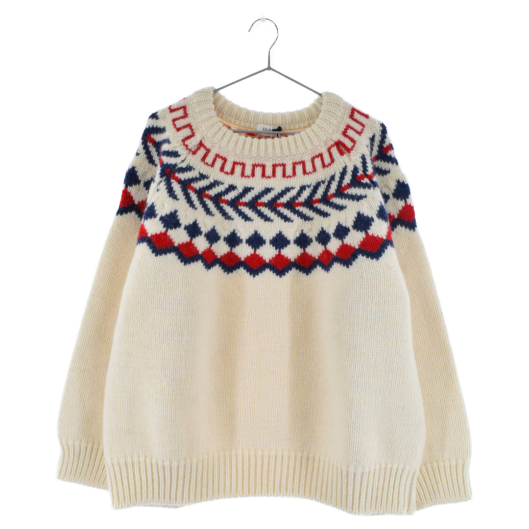 celine - CELINE セリーヌ 21AW OVERSIZED SHETLAND CREWNECK SWEATER