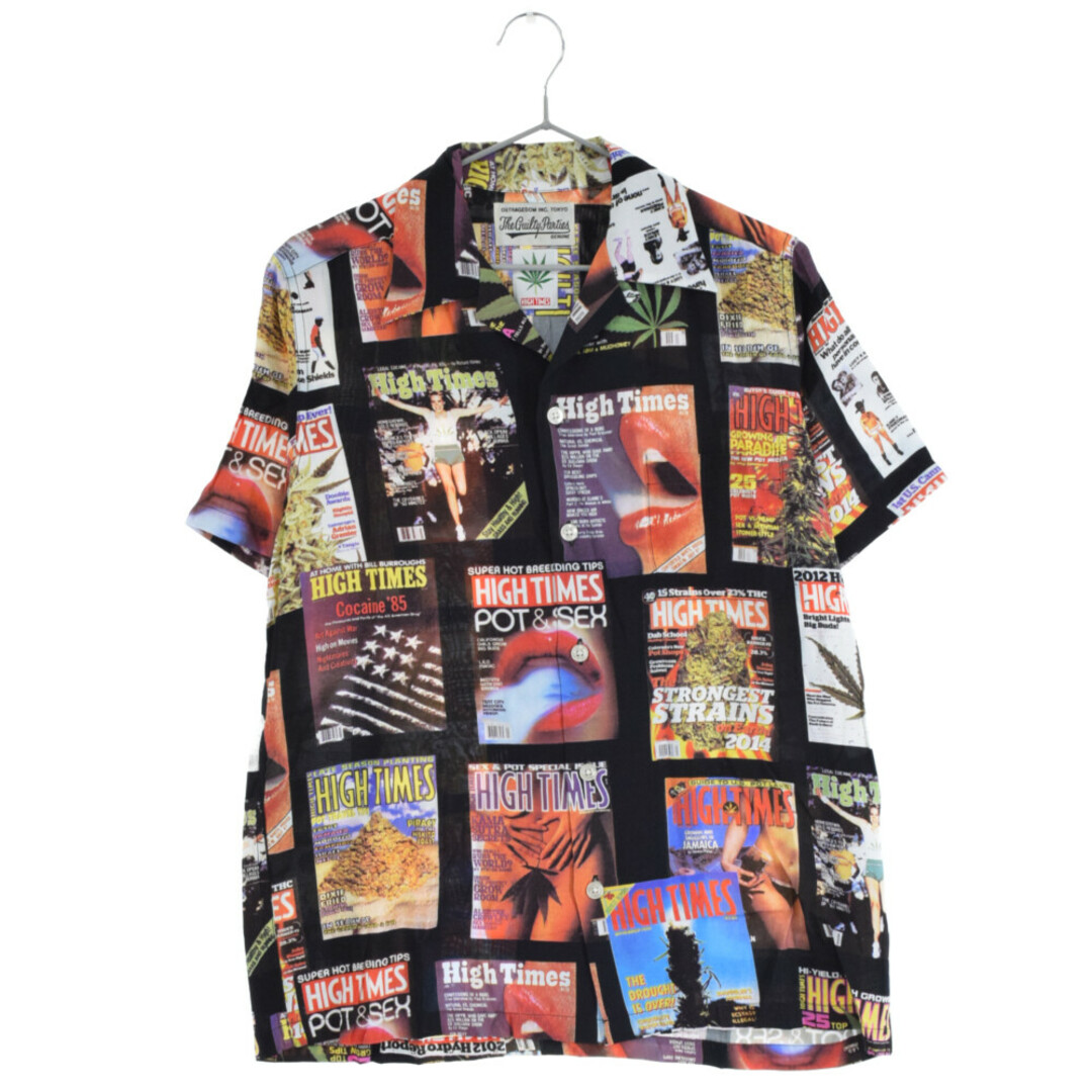 WACKO MARIA ワコマリア ×HIGH TIMES HAWAIIAN SHIRT ハイ タイムズ アロハシャツ 半袖シャツ マルチ