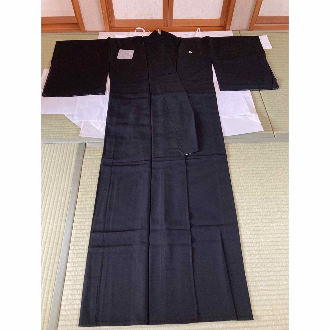大和屋(ヤマトヤ)の25. (未使用)きものやまと謹製　正絹　喪服 レディースの水着/浴衣(着物)の商品写真