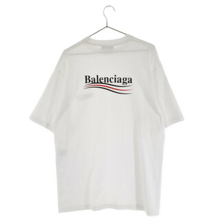 Balenciaga - BALENCIAGA バレンシアガ Political Campaign Large Fit Tee 620969 TIV52 ポリティカルキャンペーンラージフィット半袖Tシャツ カットソー ホワイト