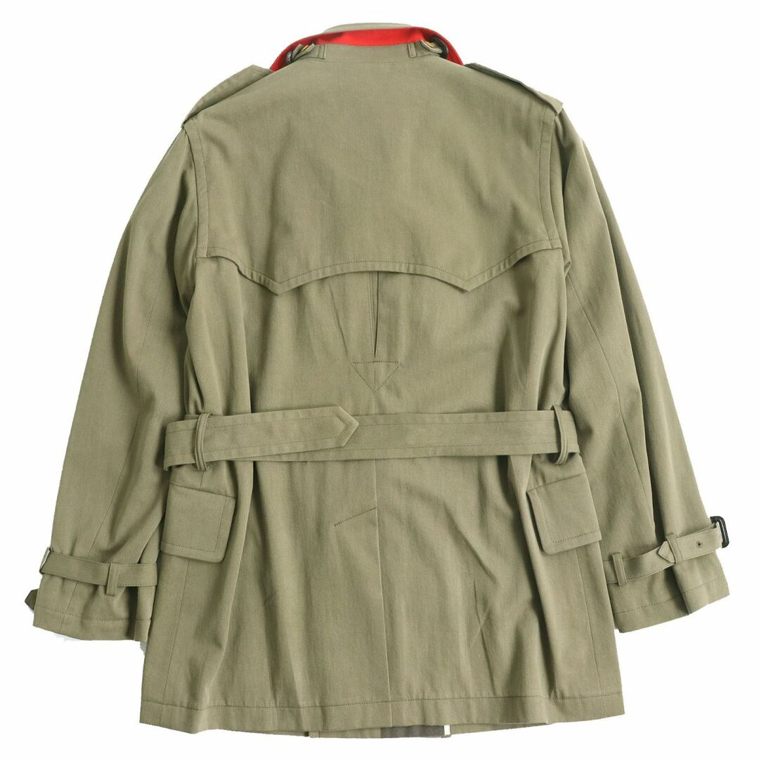 美品)Paul Smith トレンチコート カーキ 裏-