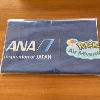 エーエヌエー(ゼンニッポンクウユ)(ANA(全日本空輸))のANA イーブイジェット就航記念　ポケモン手拭い(キャラクターグッズ)