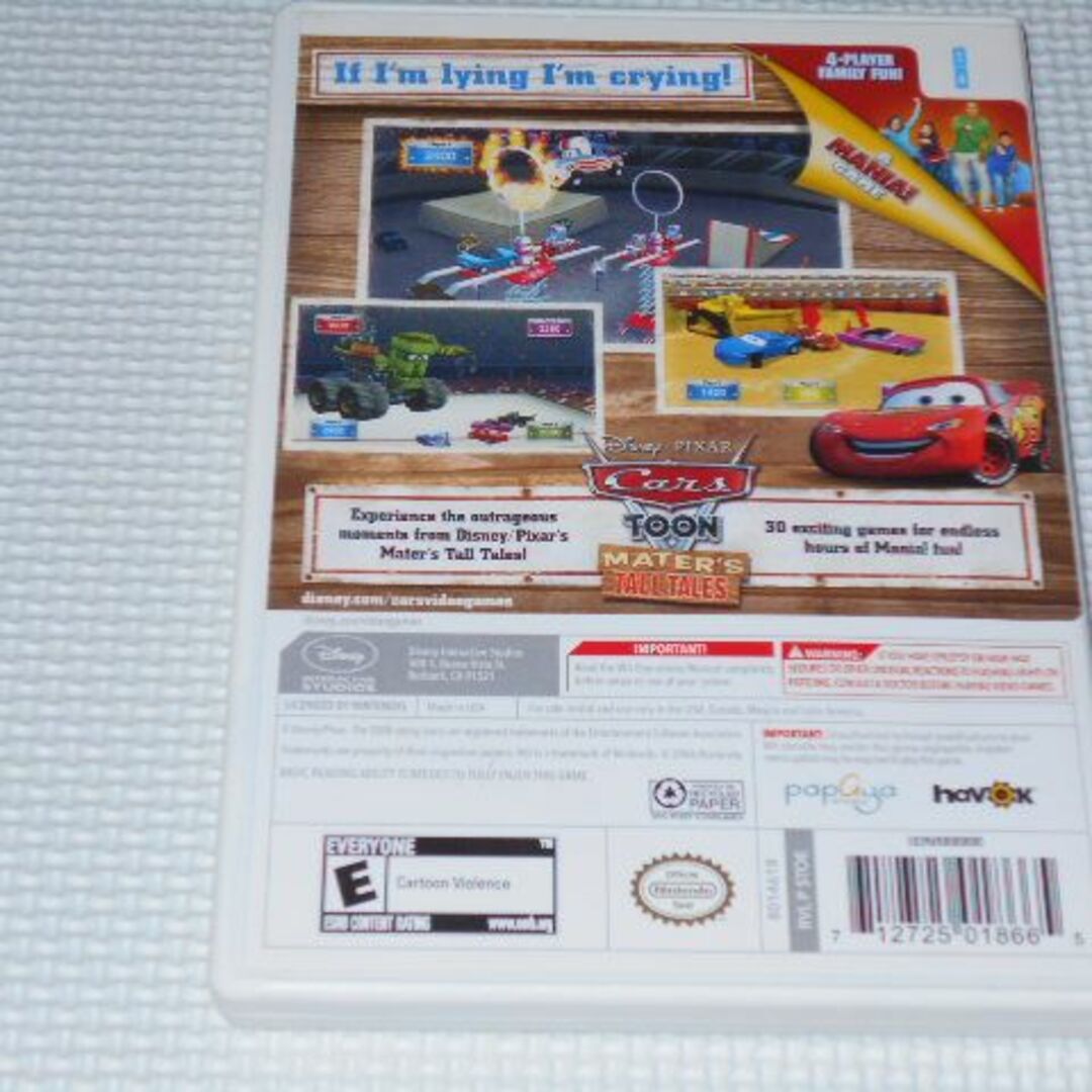Wii - Wii☆CARS TOON MATER'S TALL TALES 海外版 北米版の通販