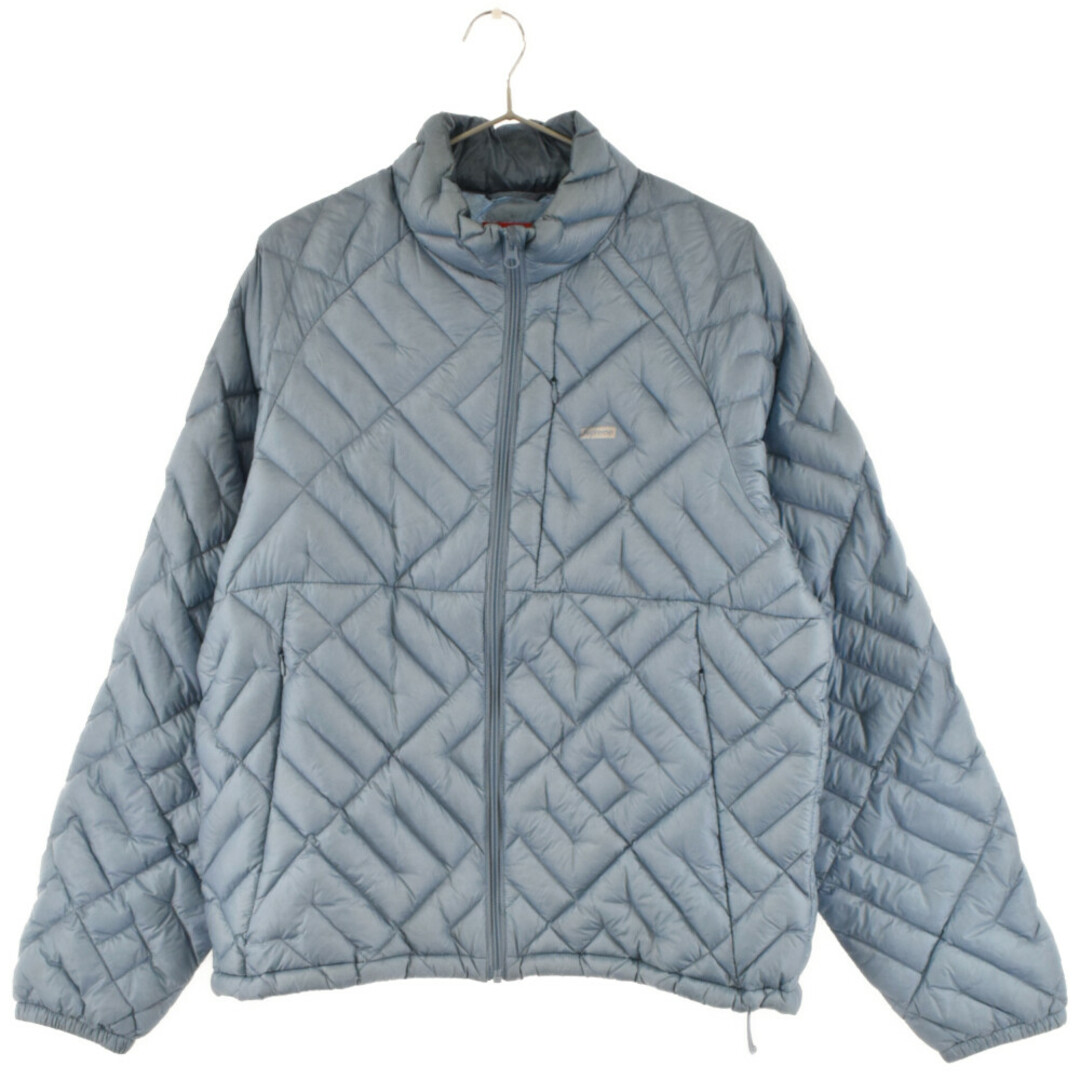 SUPREME シュプリーム 22SS Spellout Quilted Down Jacket スペルアウト キルト ライトウェイト ダウン ジャケット ライトブルー