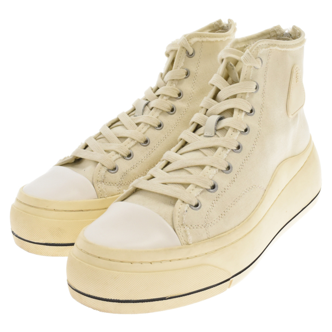 R13 アールサーティン Kurt High Top Sneakers R13S5030-002 カートハイカットスニーカー チャンキーソール ホワイト