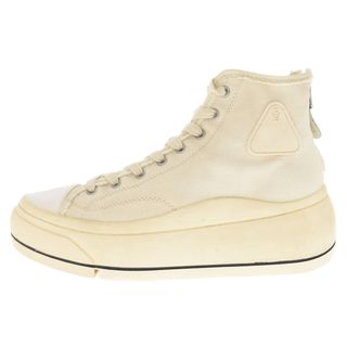 R13 アールサーティン Kurt High Top Sneakers R13S5030-002 カートハイカットスニーカー チャンキーソール ホワイト