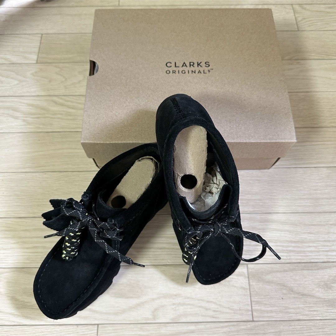 Clarks(クラークス)のクラークス　ワラビーブーツ　GORE-TEX  黒 レディースの靴/シューズ(ブーツ)の商品写真