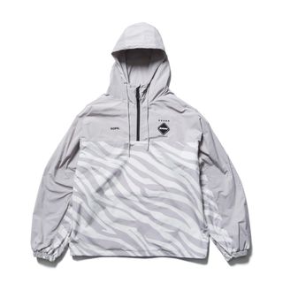 エフシーアールビー(F.C.R.B.)のL FCRB 23AW PRACTICE ANORAK GRAY ZEBRA(ナイロンジャケット)