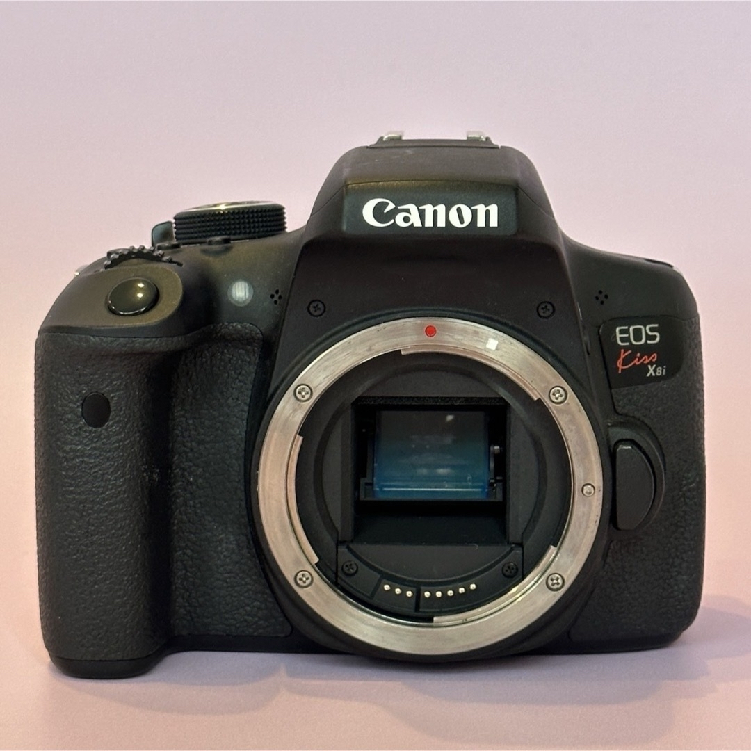 Canon(キヤノン)の✨Wi-Fi搭載✨ Canon EOS Kiss X8i レンズキット スマホ/家電/カメラのカメラ(デジタル一眼)の商品写真