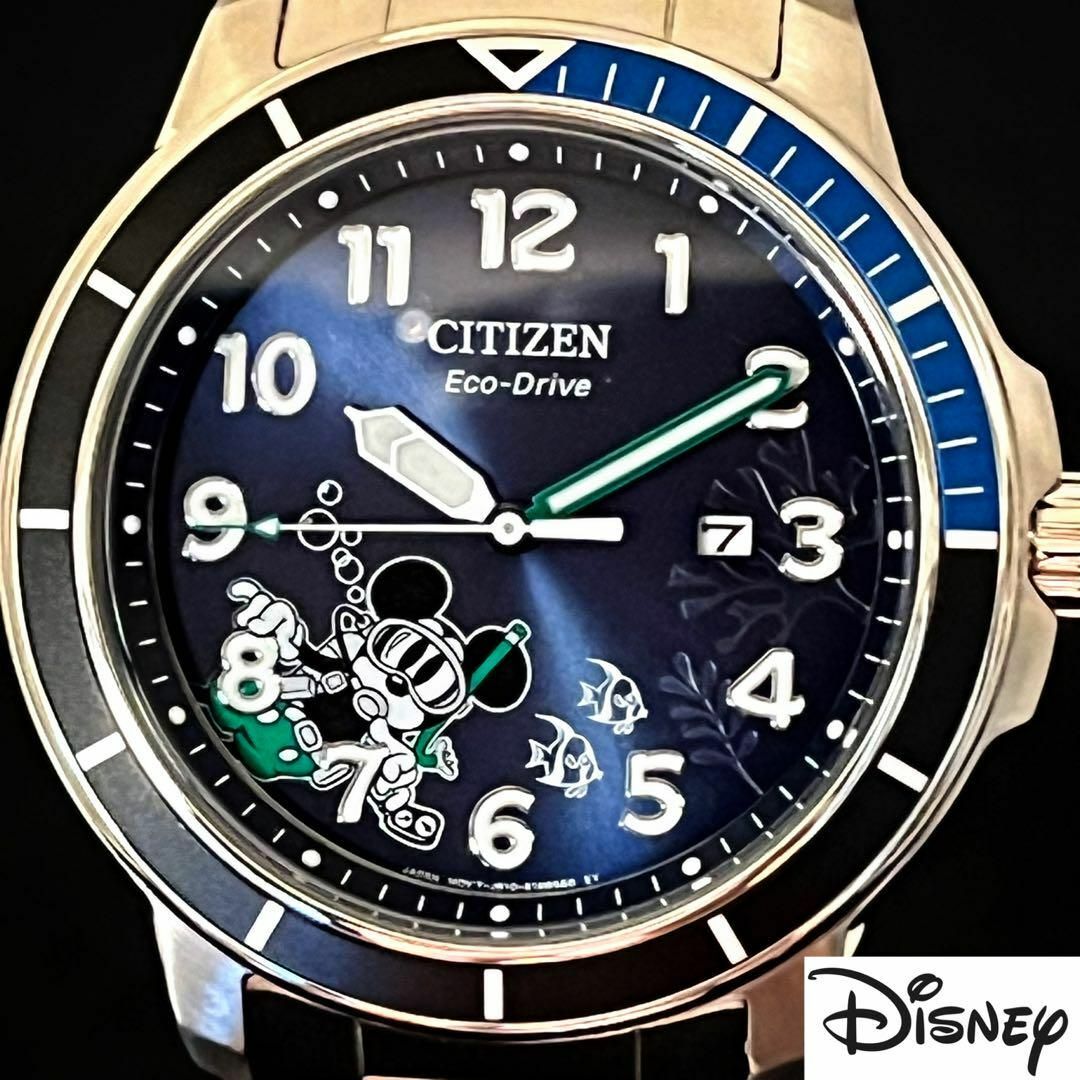 【Disney】展示品特価!/CITIZEN/シチズン/メンズ 腕時計/激レア！