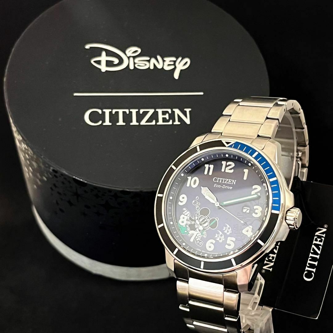 【Disney】超激レア/展示品特価/CITIZEN/メンズ 腕時計/ミッキー