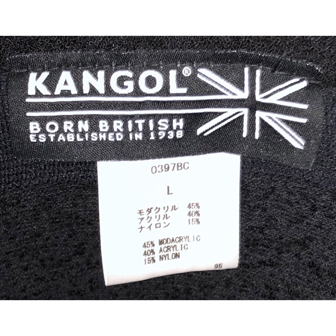 KANGOL(カンゴール)のL 美品 KANGOL メトロハット バケットハット カンゴール 黒 ブラック メンズの帽子(ハット)の商品写真