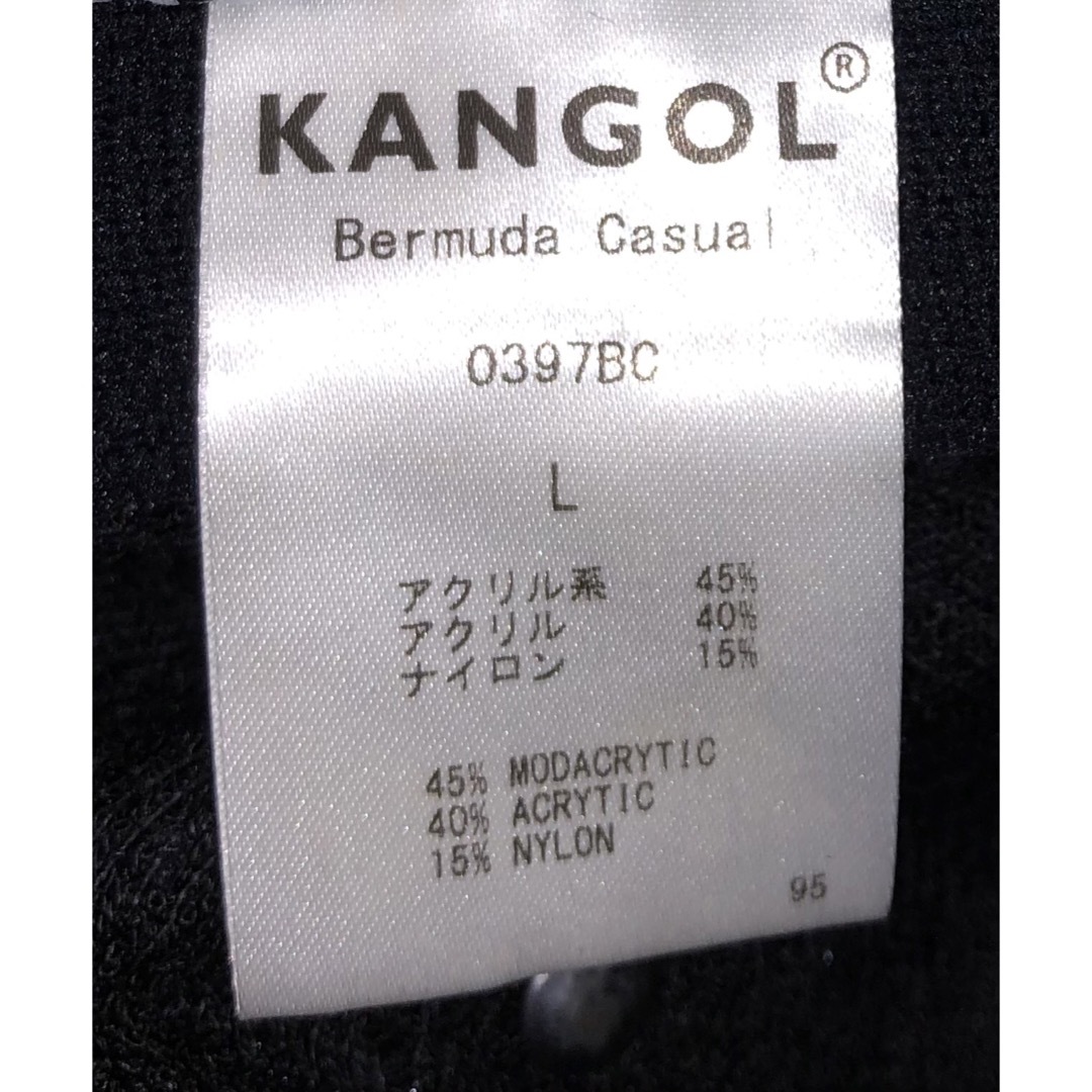 KANGOL(カンゴール)のL 美品 KANGOL メトロハット バケットハット カンゴール 黒 ブラック メンズの帽子(ハット)の商品写真