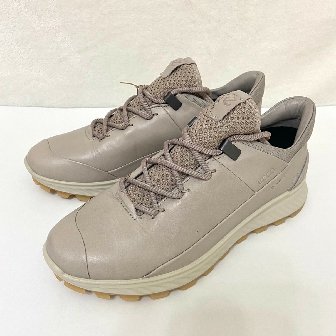 ECCO - 新品未使用 eccoエコー ゴアテックス グレージュ スニーカー 38