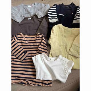 ザラキッズ(ZARA KIDS)のZARA 無印　アーノルドパーマー　トップス長袖　90-98センチ　まとめ売り(Tシャツ/カットソー)