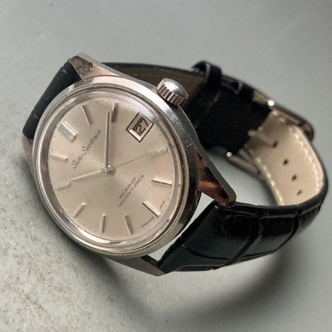 SEIKO - 【動作品】セイコー スポーツマン アンティーク 腕時計 1967年