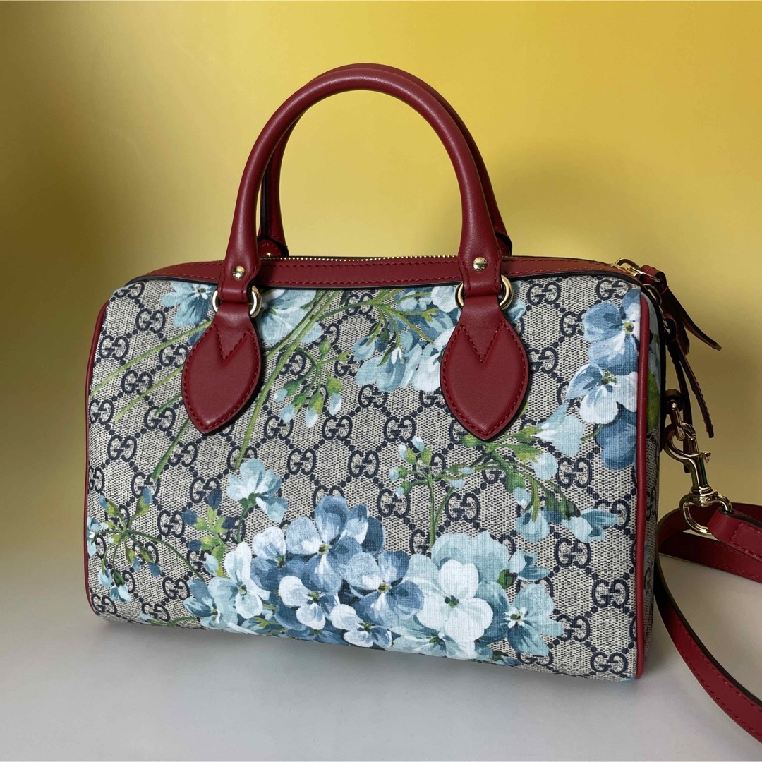 未使用に近い】 極美品 GUCCI シェリーライン 2wayバッグ GG柄-