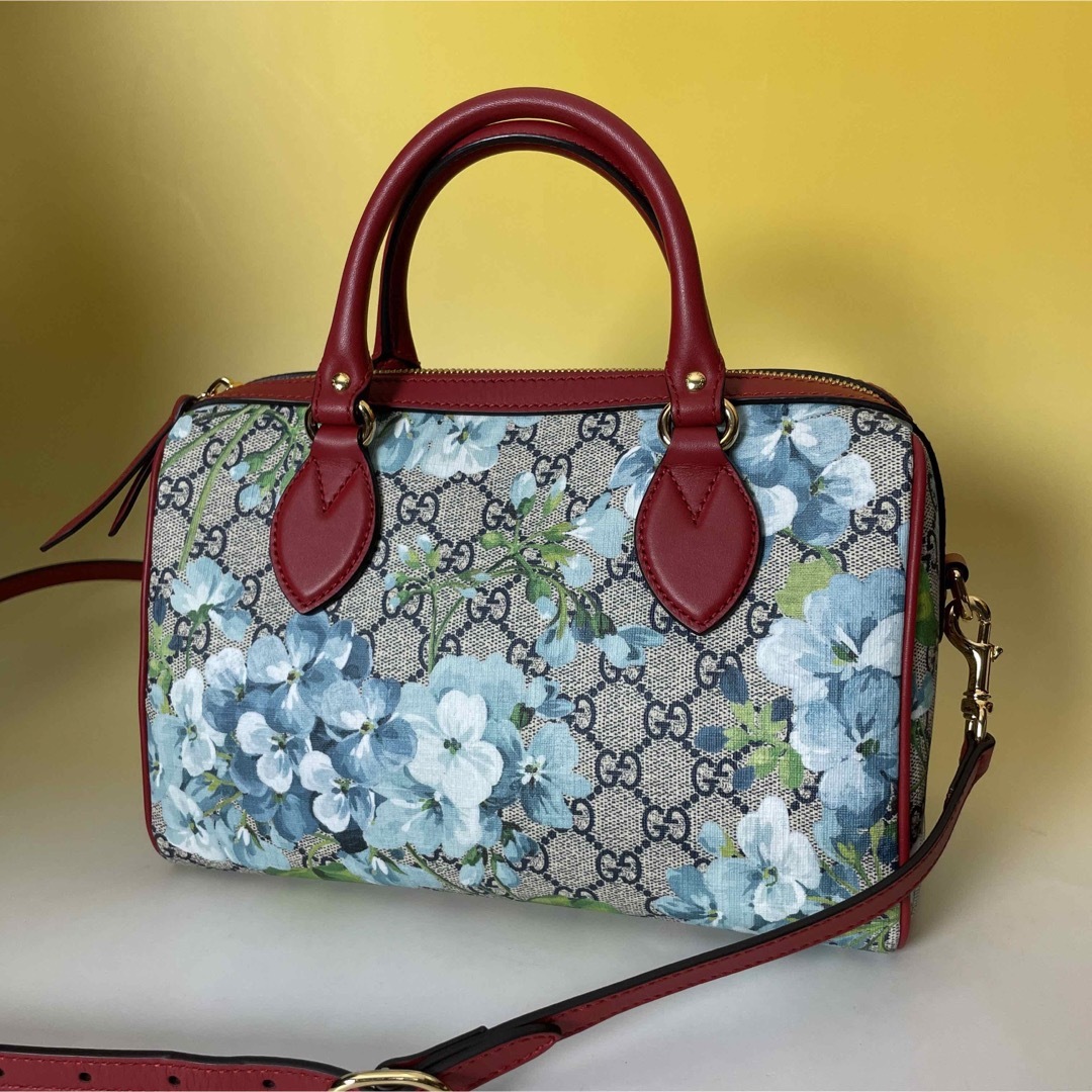 未使用に近い】 極美品 GUCCI シェリーライン 2wayバッグ GG柄-