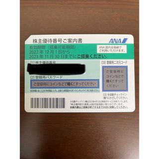 エーエヌエー(ゼンニッポンクウユ)(ANA(全日本空輸))のANA 株主優待券　2枚(航空券)