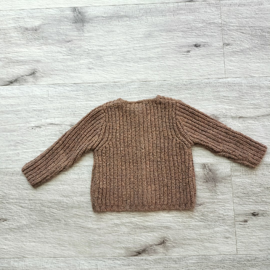 ZARA KIDS(ザラキッズ)のZARA baby ミックスニットカーディガン 110cm キッズ/ベビー/マタニティのキッズ服女の子用(90cm~)(カーディガン)の商品写真