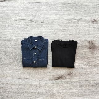 ザラキッズ(ZARA KIDS)のベーシックトップスセット:110cm(Tシャツ/カットソー)