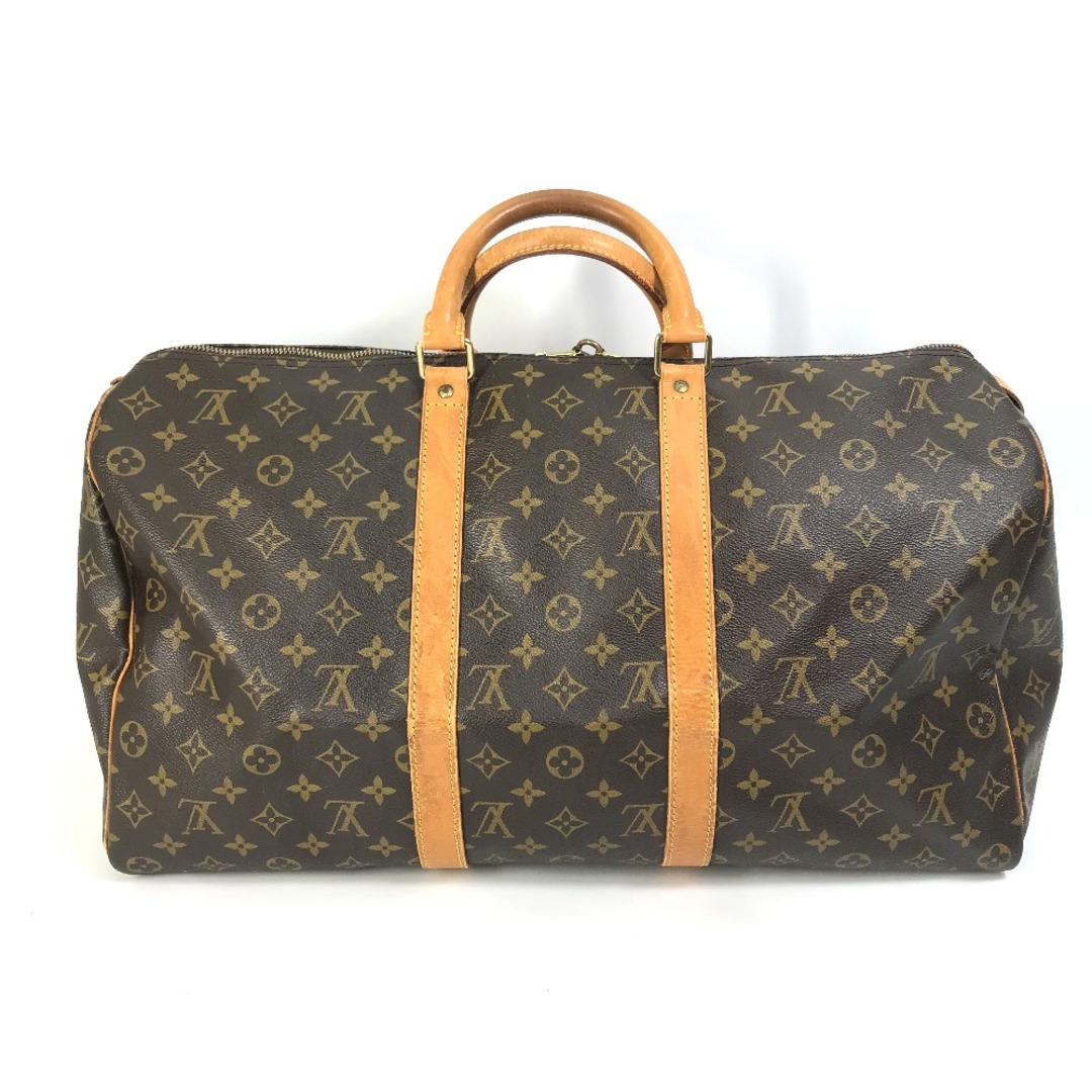 バッグルイヴィトン LOUIS VUITTON キーポル50 M41426 モノグラム トラベルバッグ 旅行バッグ ボストンバッグ モノグラムキャンバス ブラウン