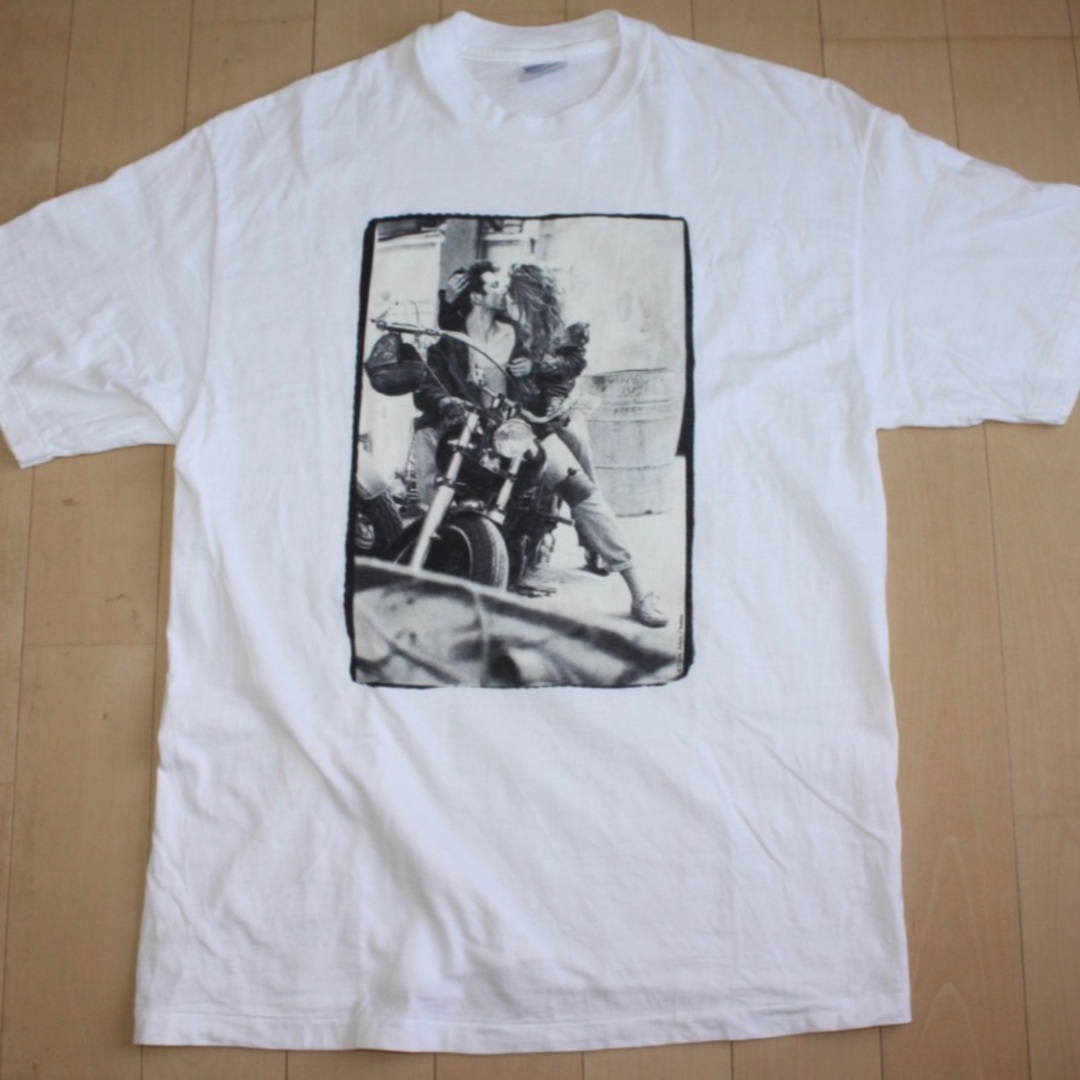 Frank Schott 90' ヴィンテージ フォト Tシャツ USA