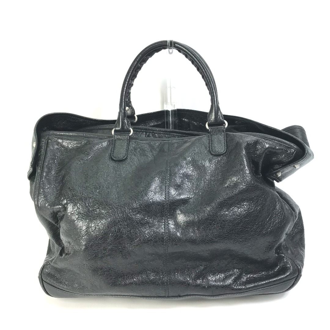 Balenciaga(バレンシアガ)のバレンシアガ BALENCIAGA クラシック ブリッジ 272408 2WAY ハンドバッグ ボストンバッグ 肩掛け ショルダーバッグ レザー ブラック メンズのバッグ(ショルダーバッグ)の商品写真