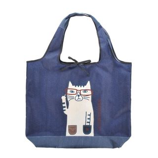 新品　ネコ　ねこ　猫　エコバッグ　　買い物　おしゃれ　折り畳み　かわいい(エコバッグ)