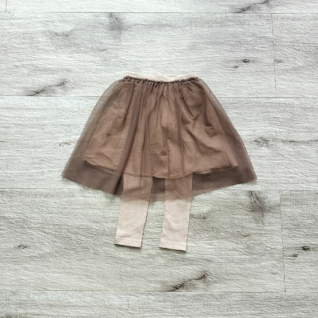 apres les cours(アプレレクール)のapres les coursチュールスカッツ110cm キッズ/ベビー/マタニティのキッズ服女の子用(90cm~)(パンツ/スパッツ)の商品写真