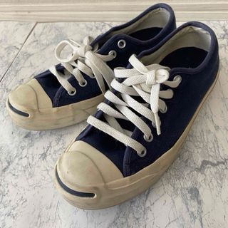 コンバース(CONVERSE)の【23.5cm】converse コンバース　ジャックパーセル　ネイビー(スニーカー)