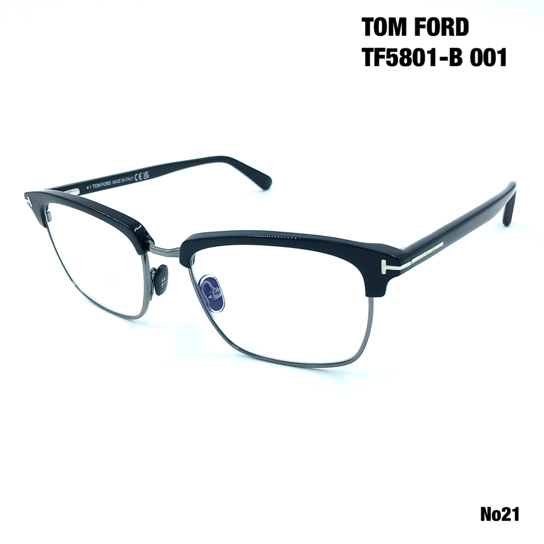 トムフォード　TOM FORD TF5801-B 001 メガネフレーム | フリマアプリ ラクマ