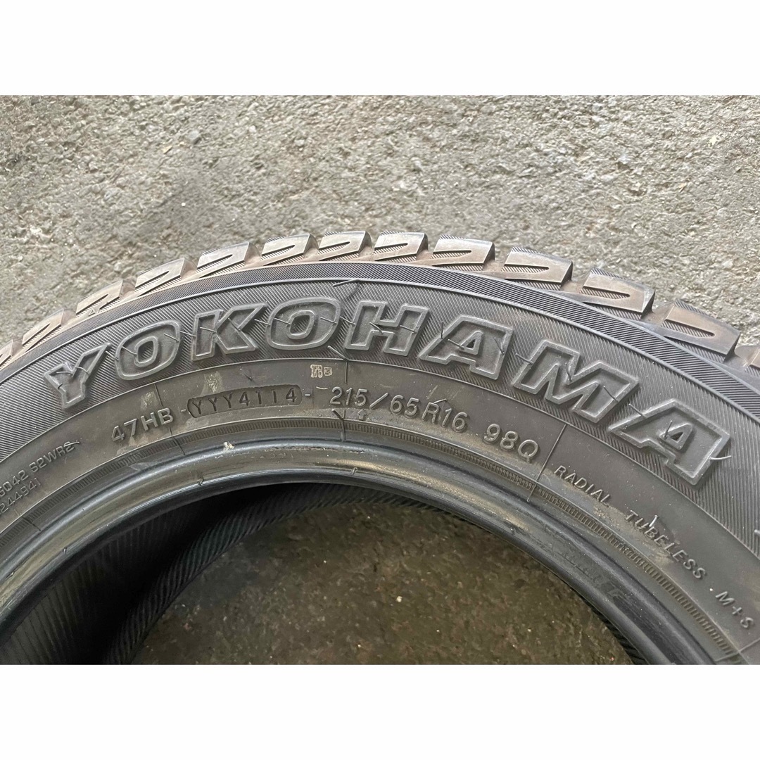 ヨコハマ K5中古スタッドレスタイヤ4本セット！215/65R16 ヨコハマ ジオランダーの通販 by take's shop｜ヨコハマならラクマ