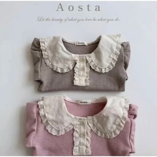 【Aosta 】Atelier Blouse (3歳〜4歳) 〜(4歳〜5歳)(Tシャツ/カットソー)