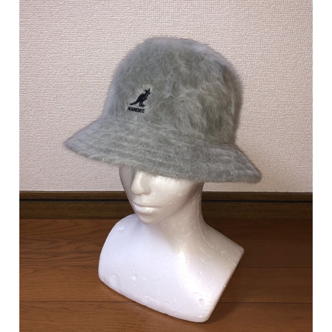 KANGOL(カンゴール)のS 美品 KANGOL Furgora Casual ファー ハット グレー 灰 メンズの帽子(ハット)の商品写真