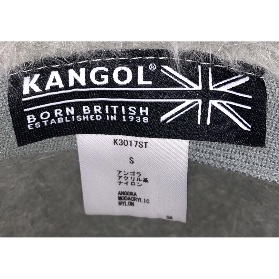 KANGOL(カンゴール)のS 美品 KANGOL Furgora Casual ファー ハット グレー 灰 メンズの帽子(ハット)の商品写真