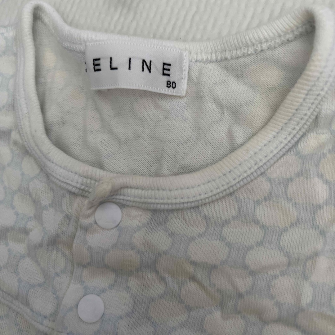 celine(セリーヌ)のUsed Celine 80 キッズ/ベビー/マタニティのベビー服(~85cm)(ロンパース)の商品写真