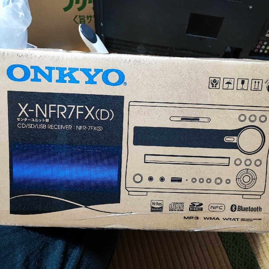 〓ONKYO X-NFR7FX(D) CD/SD/USBレシーバー★新品に近い