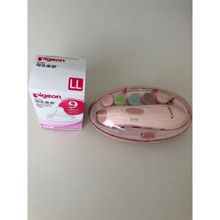 コンビ(combi)のコンビ赤ちゃん電動爪やすり・母乳実感LLサイズ1つ(爪切り)