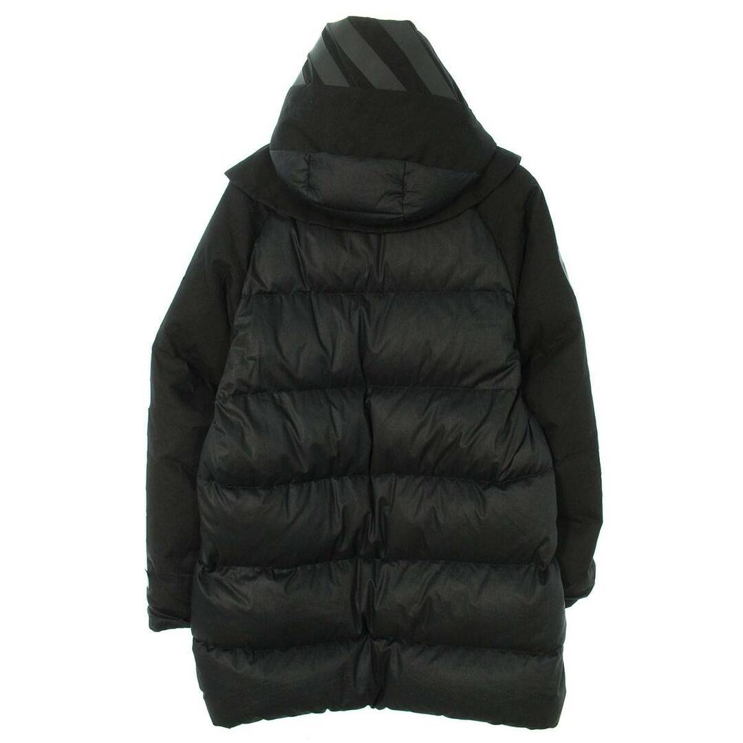 オフホワイト ×モンクレール MONCLER MCKINLEY 袖ラバーワッペンフード