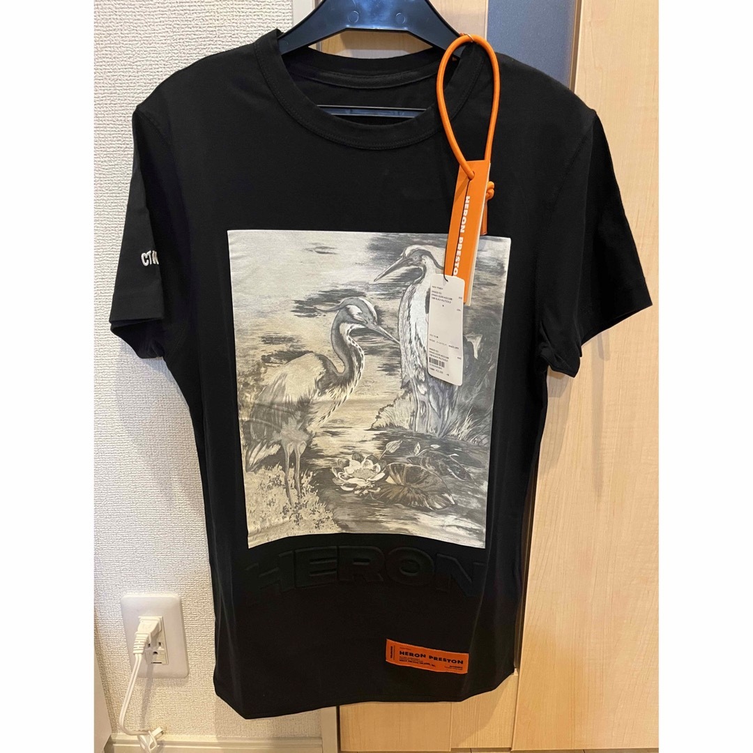 ヘロン・プレストン HERON PRESTON プリントTシャツ-