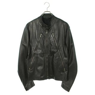 本人期 マルジェラ Margiela 5Zip ライダース 08AW 44 黒