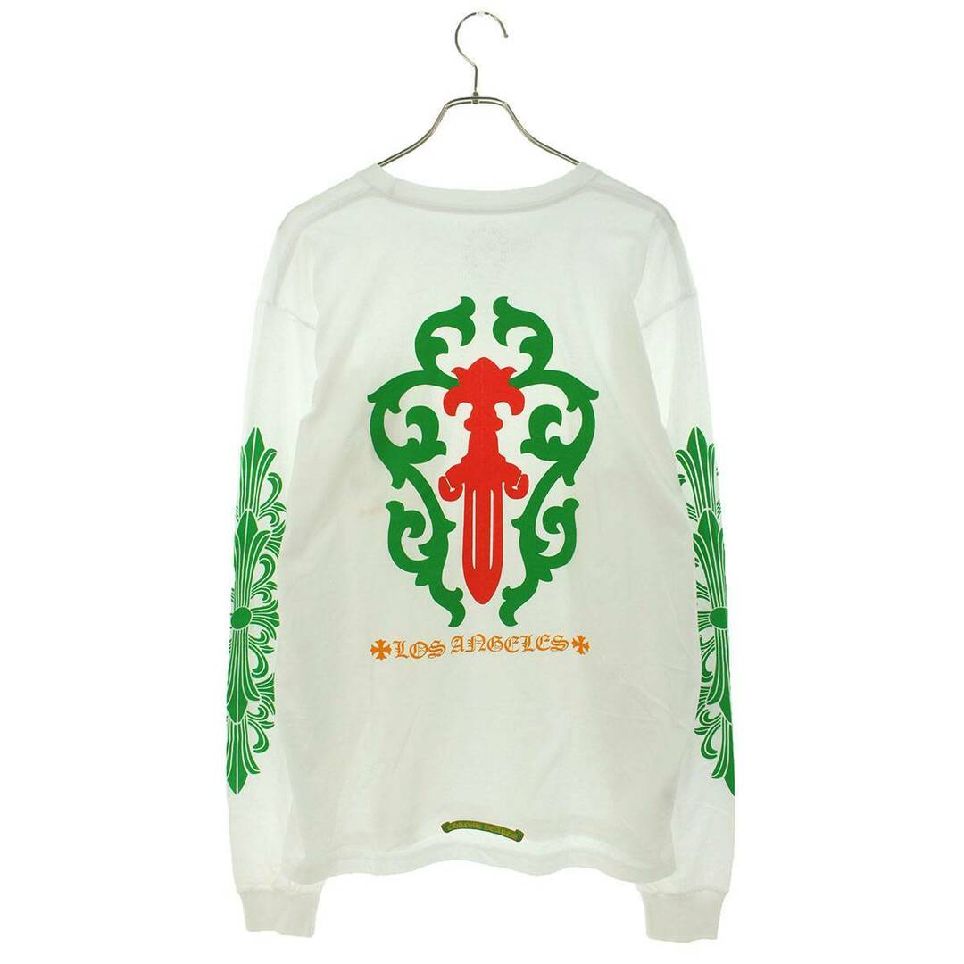 Chrome Hearts(クロムハーツ)のクロムハーツ  CH L/S LTD ロサンゼルス限定バックダガープリント長袖カットソー メンズ XL メンズのトップス(Tシャツ/カットソー(七分/長袖))の商品写真