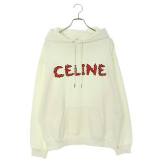 セリーヌ(celine)のセリーヌバイエディスリマン  23SS  2Y88B670Q ラインストーンロゴプルオーバーパーカー メンズ XXL(パーカー)