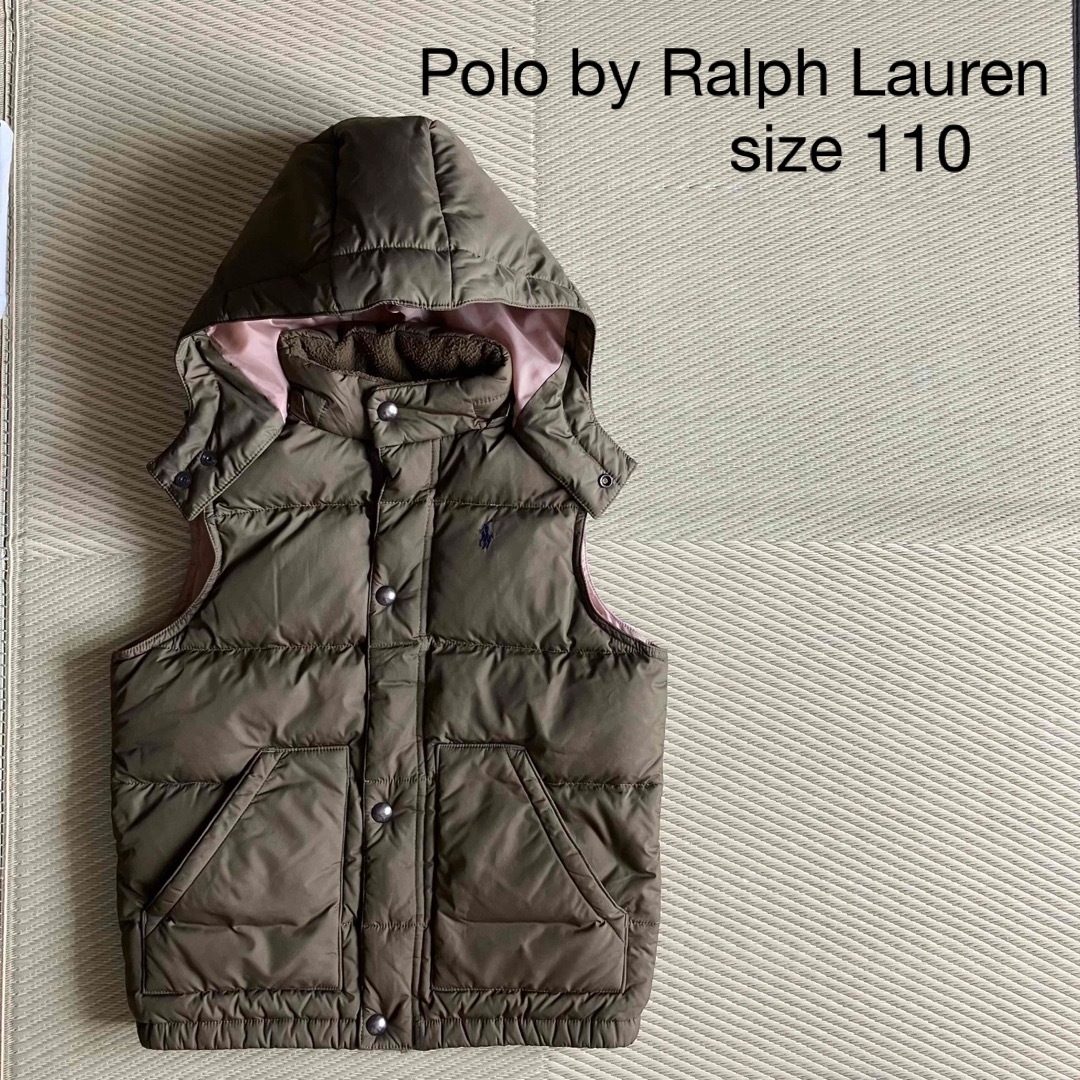 POLO RALPH LAUREN - ラルフローレン ダウンベスト カーキの通販 by