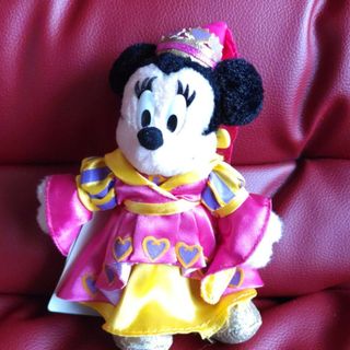 ミニーマウス(ミニーマウス)の☆Disney☆ミニーちゃんぬいぐるみバッチ(ぬいぐるみ)