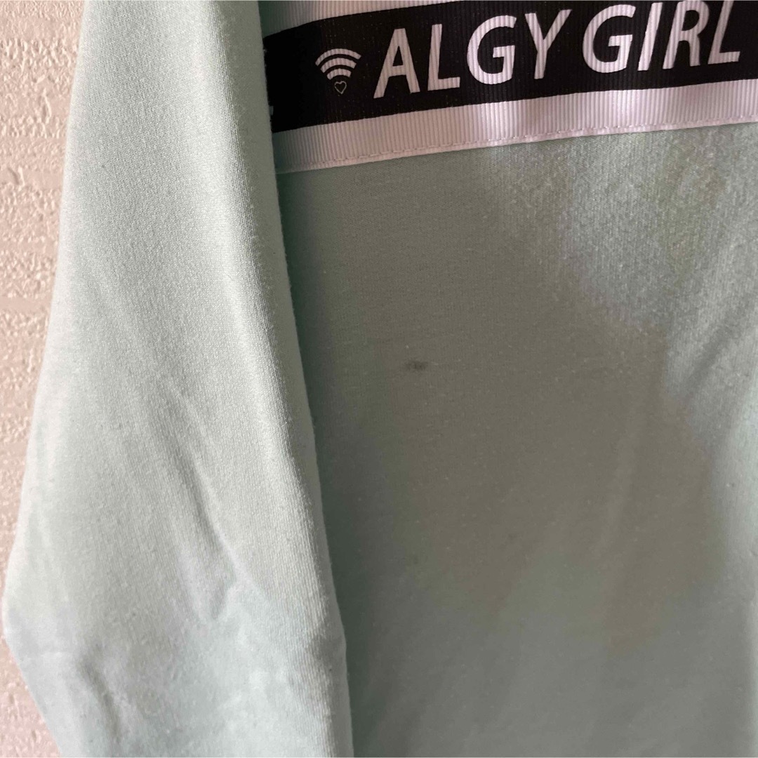 ALGY(アルジー)のALGY 水色 140 ポケット付きワンピース  チュニック キッズ/ベビー/マタニティのキッズ服女の子用(90cm~)(ワンピース)の商品写真