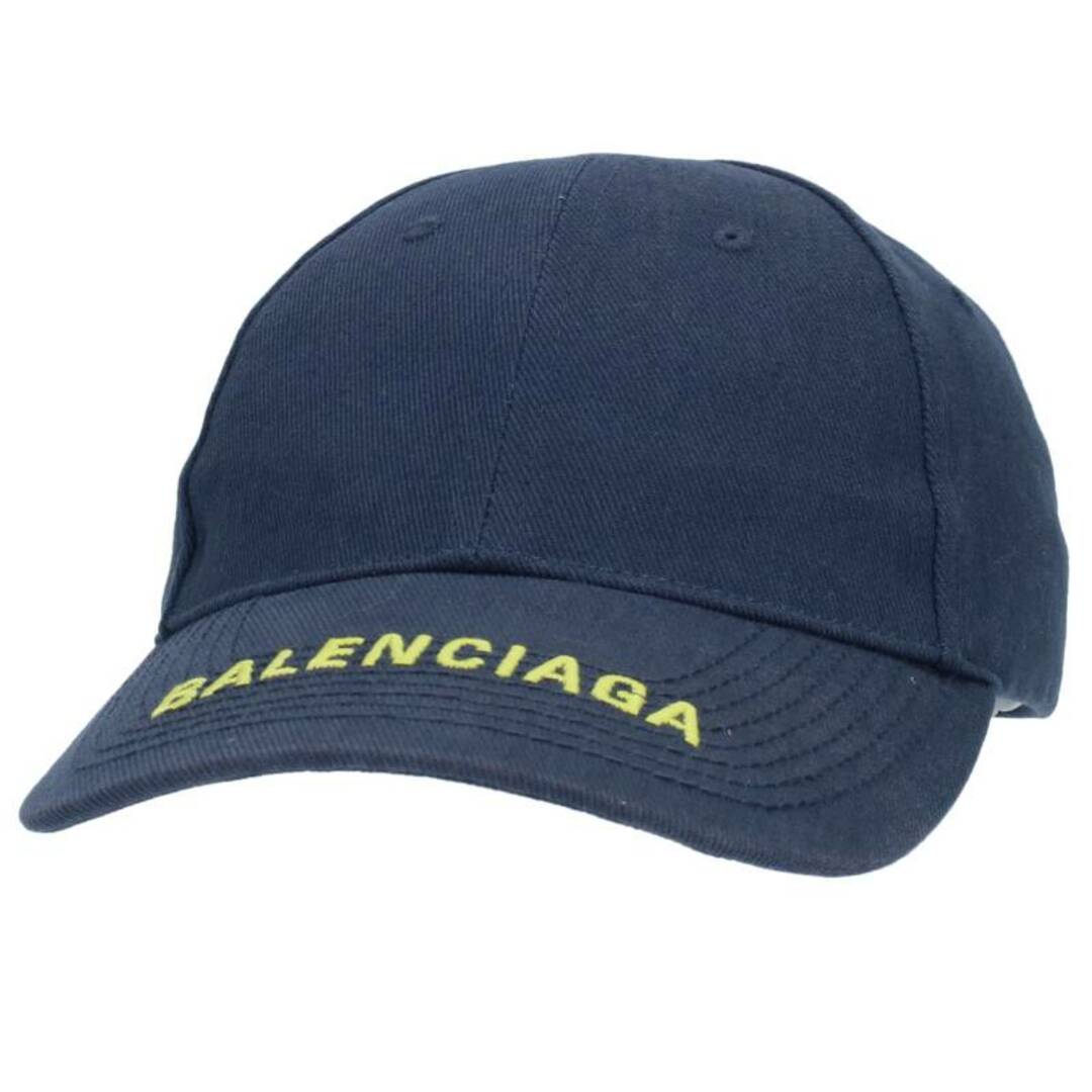 Balenciaga - バレンシアガ バイザー刺繍ベースボールキャップ メンズ