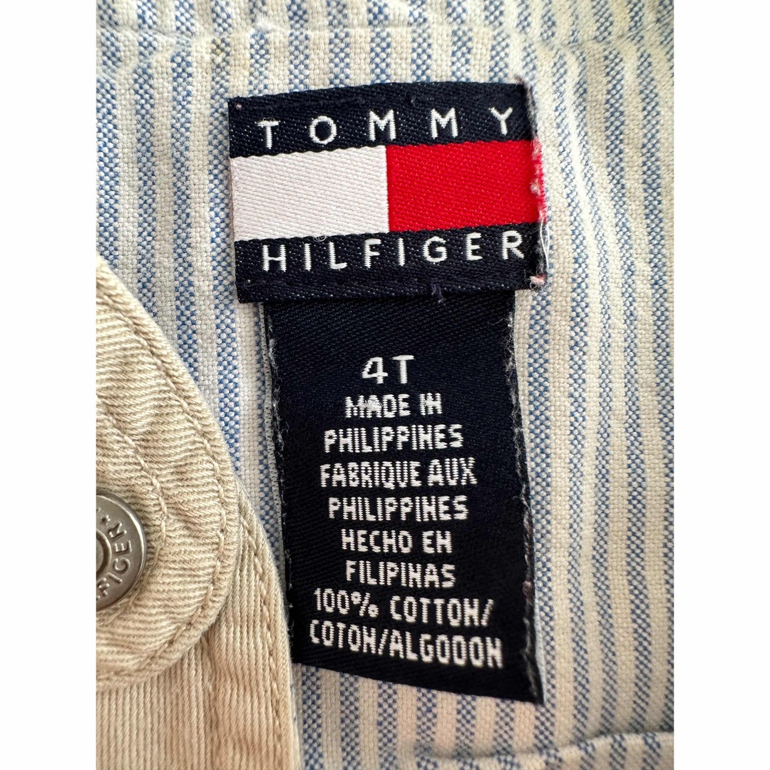 TOMMY HILFIGER(トミーヒルフィガー)のアメリカ購入トミーヒルフィガー 4Tワンピース古着ヴィンテージ  ラルフ　トミー キッズ/ベビー/マタニティのキッズ服女の子用(90cm~)(ワンピース)の商品写真