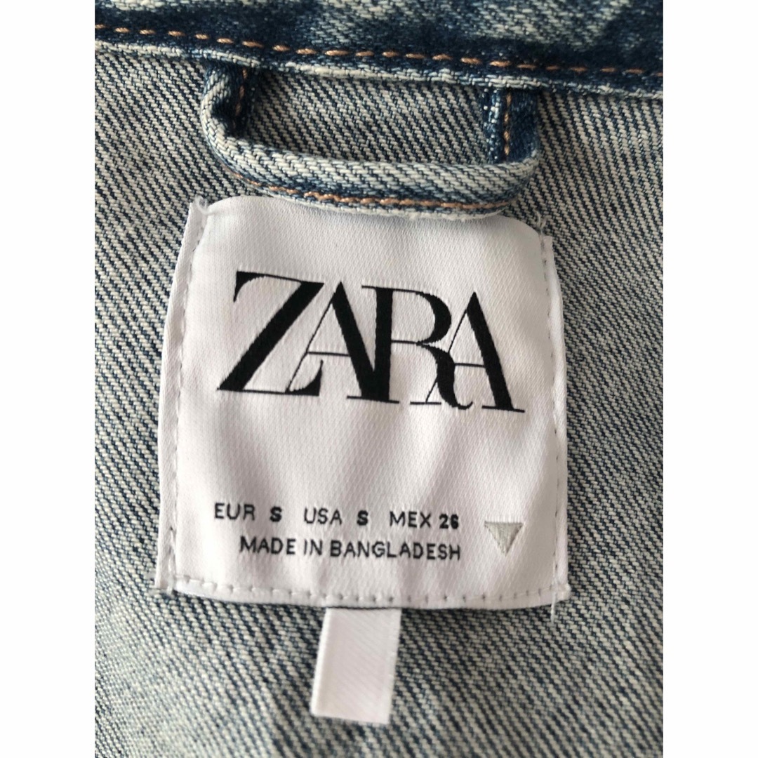 ZARA(ザラ)のs様→ZARA ザラ ベーシック デニム ジャケット Gジャン S レディースのジャケット/アウター(Gジャン/デニムジャケット)の商品写真